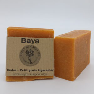 savon surgras baya f'ânes de carottes